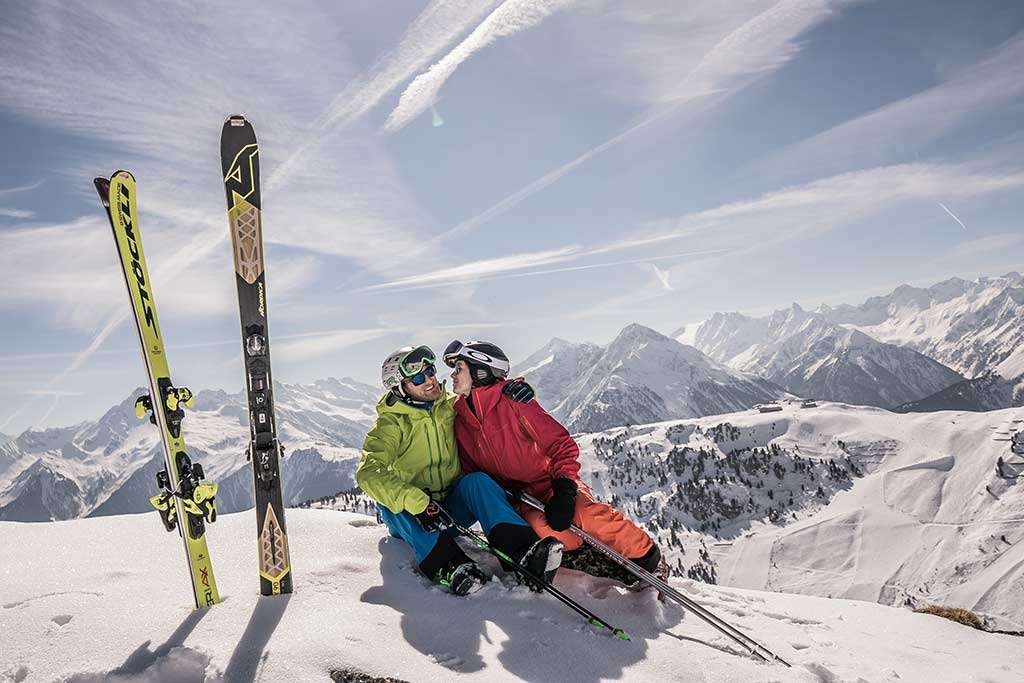 Skifahren im Zillertal