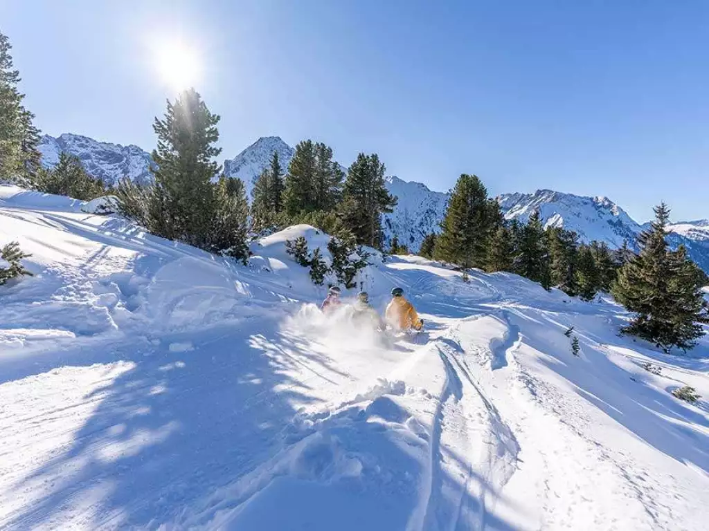 Rodeln in Mayrhofen