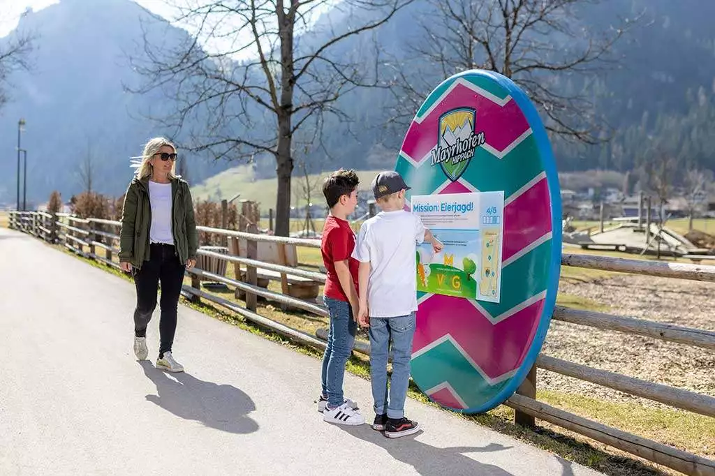 Ostereier suchen in Mayrhofen